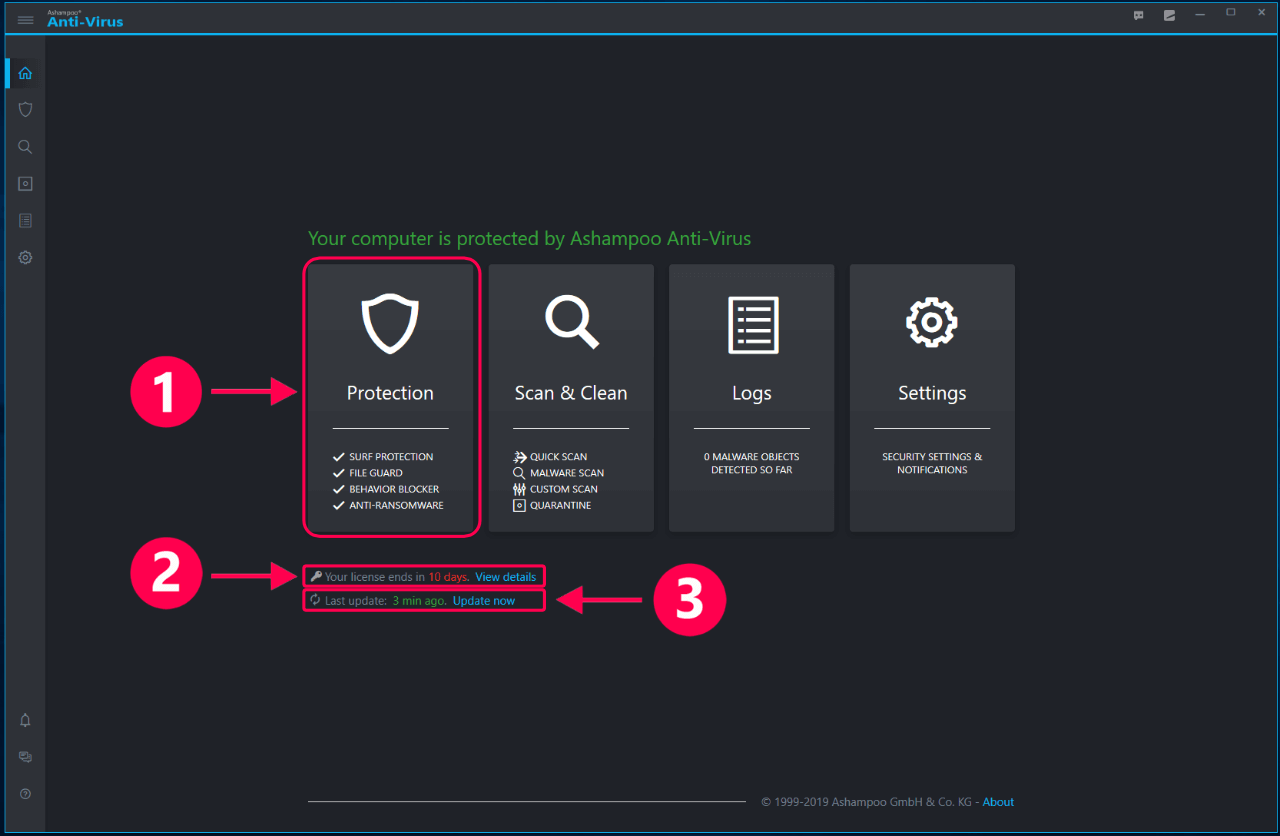Ashampoo Antivirus 2022.3.1 Crack + License Key Free Download 2023